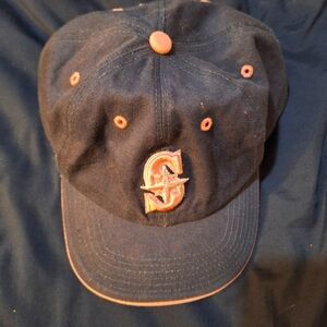 Seattle Mariners Blue and Pink Womens Baseball Cap